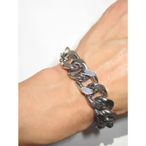 THE XL VINCULUM CHAIN BRACELET SILVER