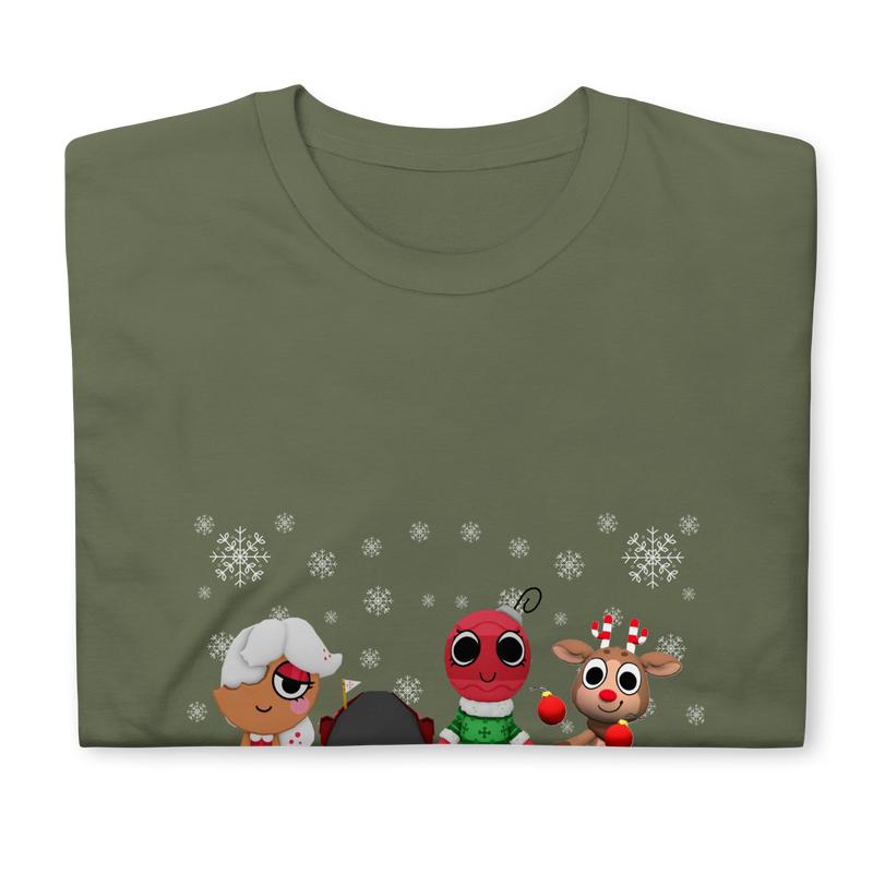 Dandy's World Holiday Toons Roblox T Shirt men gifts shirts