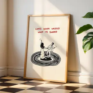 Olivia Dean, A Couple Minutes, Love's Never Wasted When It's Shared, The Art of Loving Poster - Unframed Poster