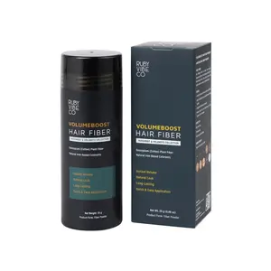 [RUBY VIBE CO] VolumeBoost Hair Fiber – Instant Volume Hair-Building Fiber Powder Lengthening Volumizing Haircare