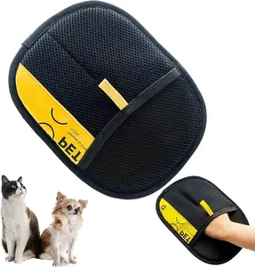 Pet Hair Remover Glove, Electrostatic Removal Gloves for Pet Hair, Pet Hair Remover Gloves for 2PC Dog & Cat, Reusable Pet Hair Remover Glove for Carpet, Couch, Clothing, Furniture（Need to be used horizontally