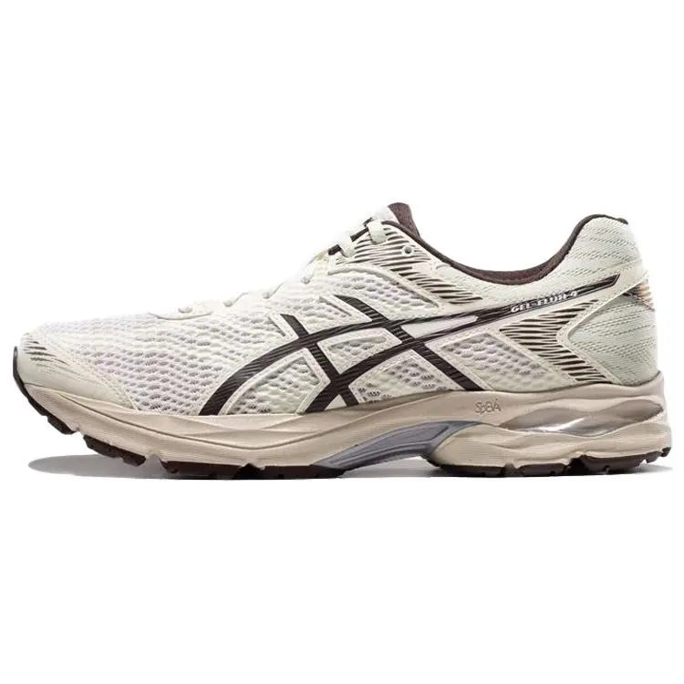 ASICS Gel-Flux 4 Men's Low-Top Running Shoes for Short to Mid-Distance Training, Commuting, and Leisure with Comfort, Stability, Breathable Mesh, and Cushioning Trending Shoes, House White Official Shoes to Get / Maison Mihara