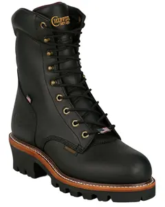 Chippewa Men's 9" Super Logger Waterproof Insulated Work Boot Steel Toe - Sl5410