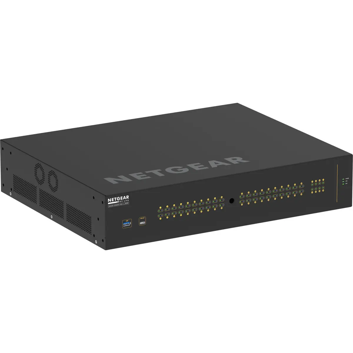 Netgear M4250 Series AV Line M4250-40G8XF-PoE++ Rack Mount Managed Switch - 48-Port, 2880W Output, PoE++ Power