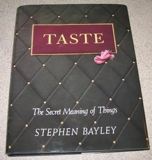 USED-Taste by Stephen Bayley (Hardcover)
