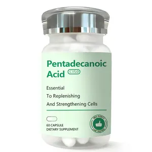 Pentadecanoic Acid C15:0 Capsules 60 Count | Essential Fatty Acid Nutrition Supplement