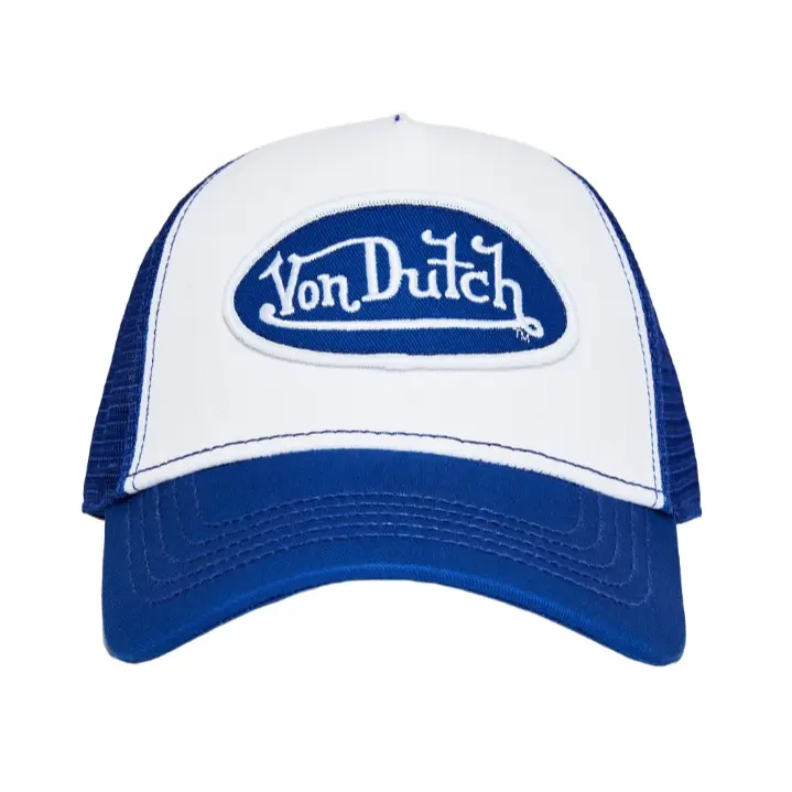 Blue & White Trucker Hat