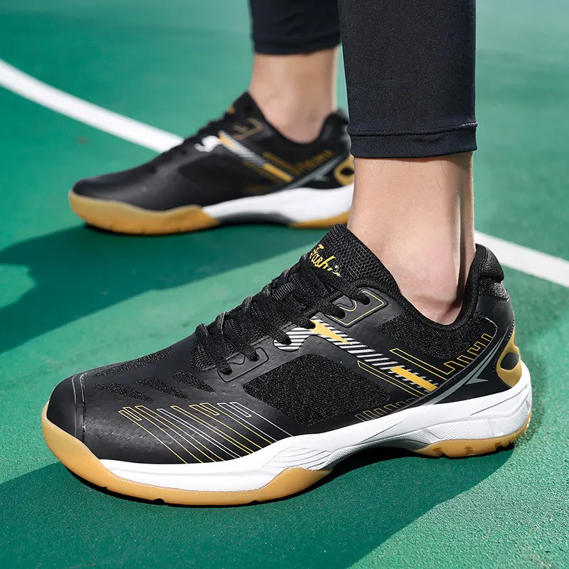 Brand GGOR [Sneakers] Professional Volleyball Shoes, Large Size 46, Badminton Shoes, Outdoor Sports Non-Slip Breathable Table Tennis Shoes, Tennis Shoes
