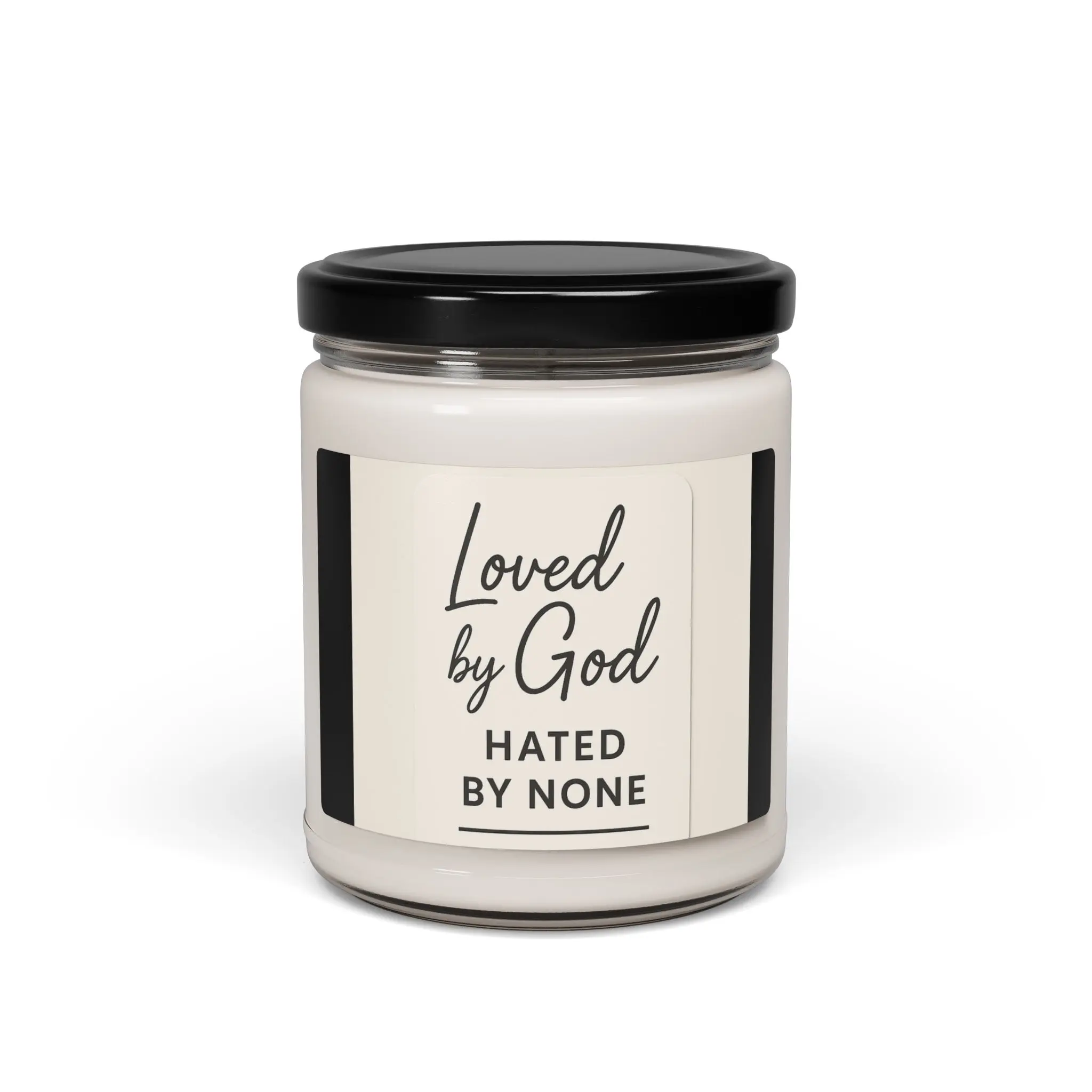 Soy Candle, Inspirational Christian Candle, Religious Gift, Prayer Candle, Home Decor, Aromatherapy Candle Glass Scent