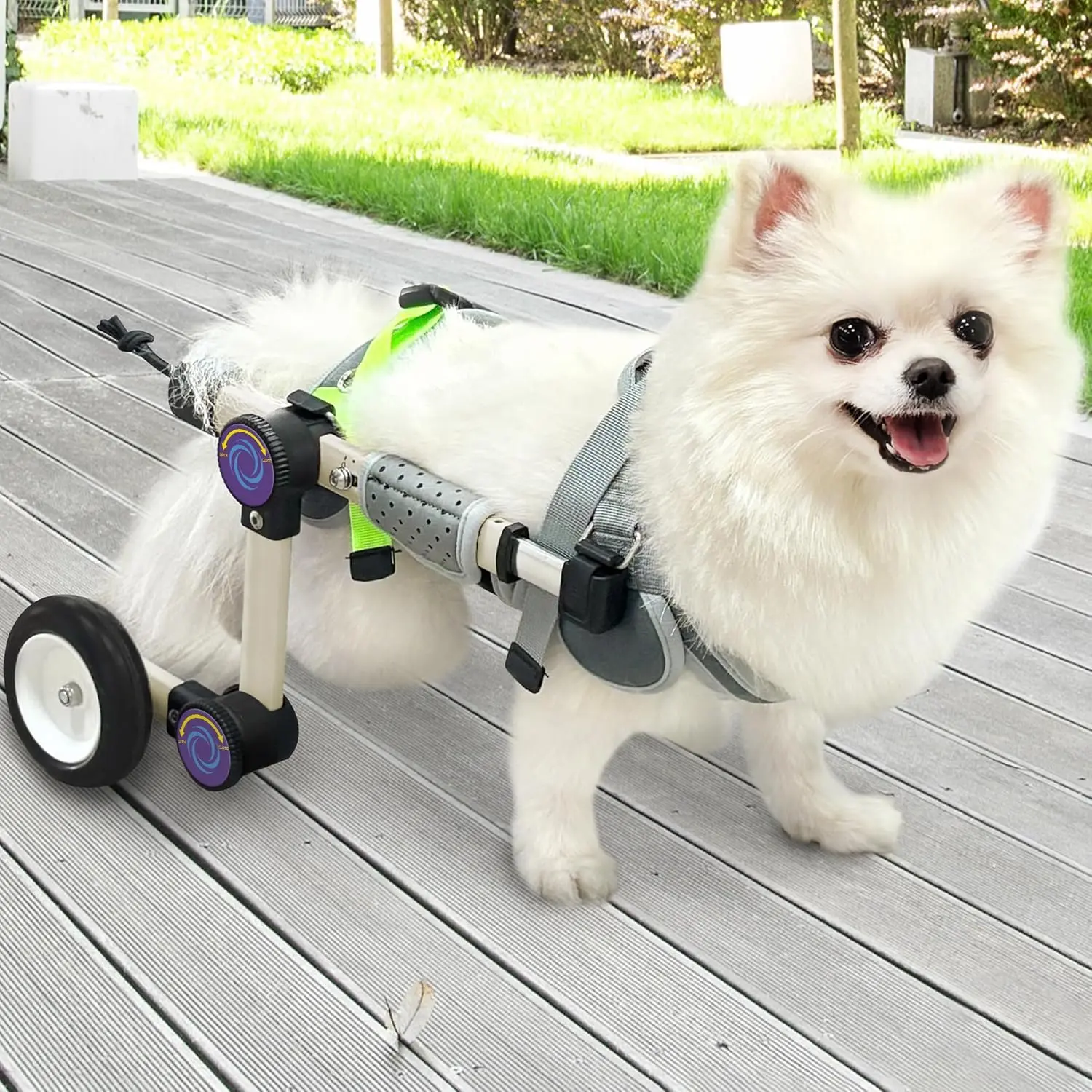 Adjustable   for   Mobility Support Lightweight Pet  for  Hind  Walking   Cart for Pets