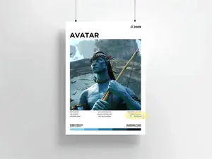 Avatar Movie Minimalist Poster