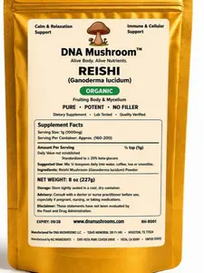 Reishi (Ganoderma lucidum) - organic 4oz (114g)