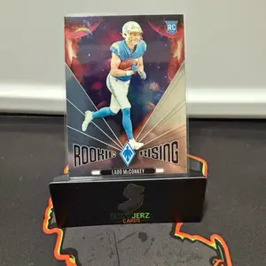 2024 Panini Phoenix - Rookie Rising Ladd McConkey #RR-LMY (RC) sports trading card