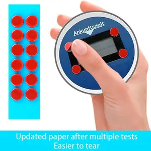 Adhesive Pads for Electronic Parking Meter, Pack of 24, Double-Sided Special Adhesive, Compatible with Needit Park Lite, Lite One
