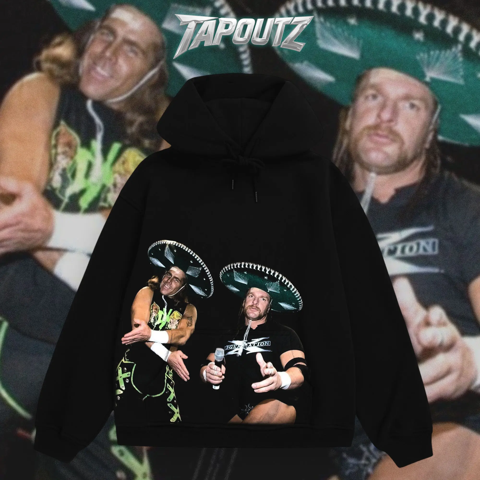 トップス YONFA big box shirt TAPOUTZ D-Generation X Iconic Heavy Cotton Unisex T-Shirt, Shawn