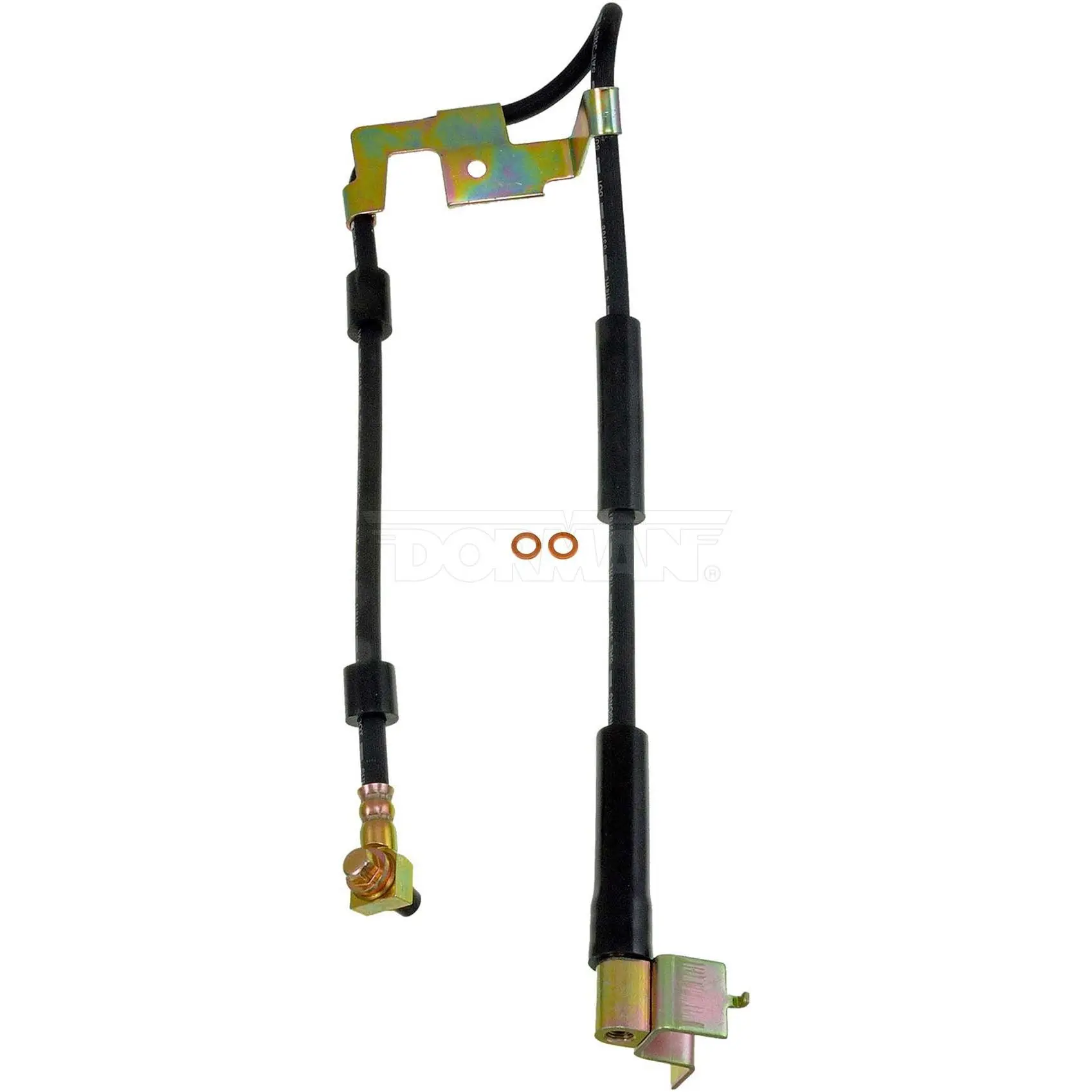 FLH380345- 94-96 Ram 4wd AWABS Left Front Brake Hose; Rubber