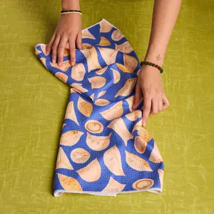 Dumpling Waffle Weave Kitchen Towel