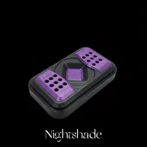Nightshade TRL3d Dark Series Fidget Sliders 3D Printed Relaxation Toy for Stress Relief