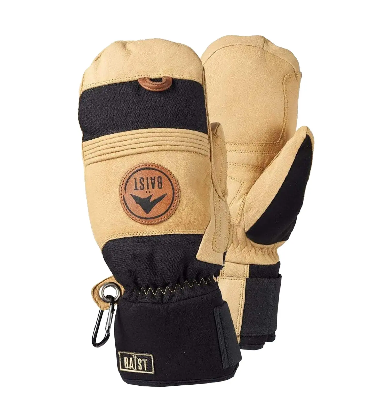 Men's Everyday Mitt - Ski and Snowboard Mittens -   Waterproof Goat Leather and Cordura Shell