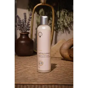 Curling Custard Gel Medium to High Porosity