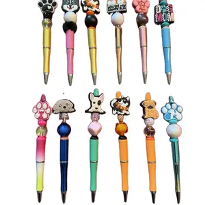 Pre-Made Dog Beadable Focal Pen Bundle 12 for $35 Quirky Fun and Functional Pens Great Gifts Upgrade Your Writing Game