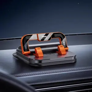 2in1 Car Mobile Holder Phone Number dash displayer  Temporary Parking Plate Num Card dashboard Interior Accessories Stand Mounts