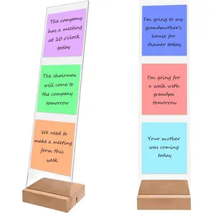 Portable Removable Monitor Memo Board Sticky Note Holder for Computer Monitors Office Desk Accessories No Screen Damage Fits Any Laptop and Desktop
