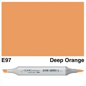 Copic - Sketch Marker - Deep Orange - E97