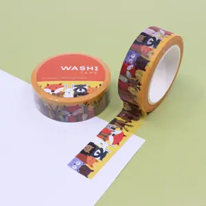 Woodland Forest Creatures Washi