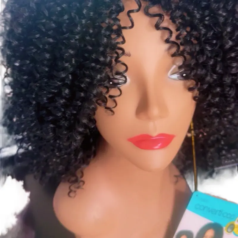 Outre Converti-Cap After Midnight Curly Wig, Color 1 Natural Black