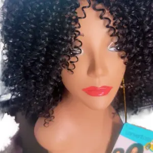 Outre Converti-Cap After Midnight Curly Wig, Color 1 Natural Black