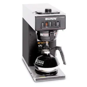 BUNN Pourover Coffee Brewers with 1 Warmer VP17-1 BLACK BUNN Pourover Coffee Brewers with 1 Warmer VP17-1 BLACK