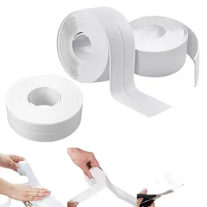 Self-Adhesive Sealing Strip, 3m Waterproof Anti Leak Caulking Tape, Multi-Functional Sink and Wall Sealant for Home Improvement