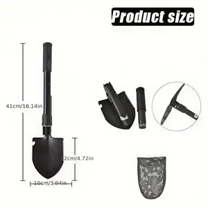 Outdoor folding soldier shovel multifunctional soldier shovel camping supplies tools survival equipment