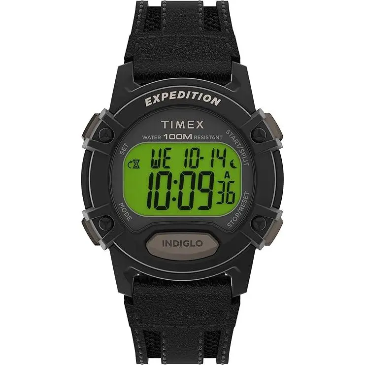 Timex Expedition CAT5 Digital Black Mens Watch TW4B25200