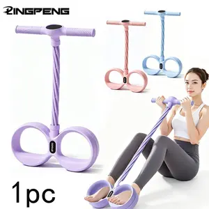 Multifunctional Foot Pedal Resistance Band, Full-Body Yoga Home Fitness Pull System