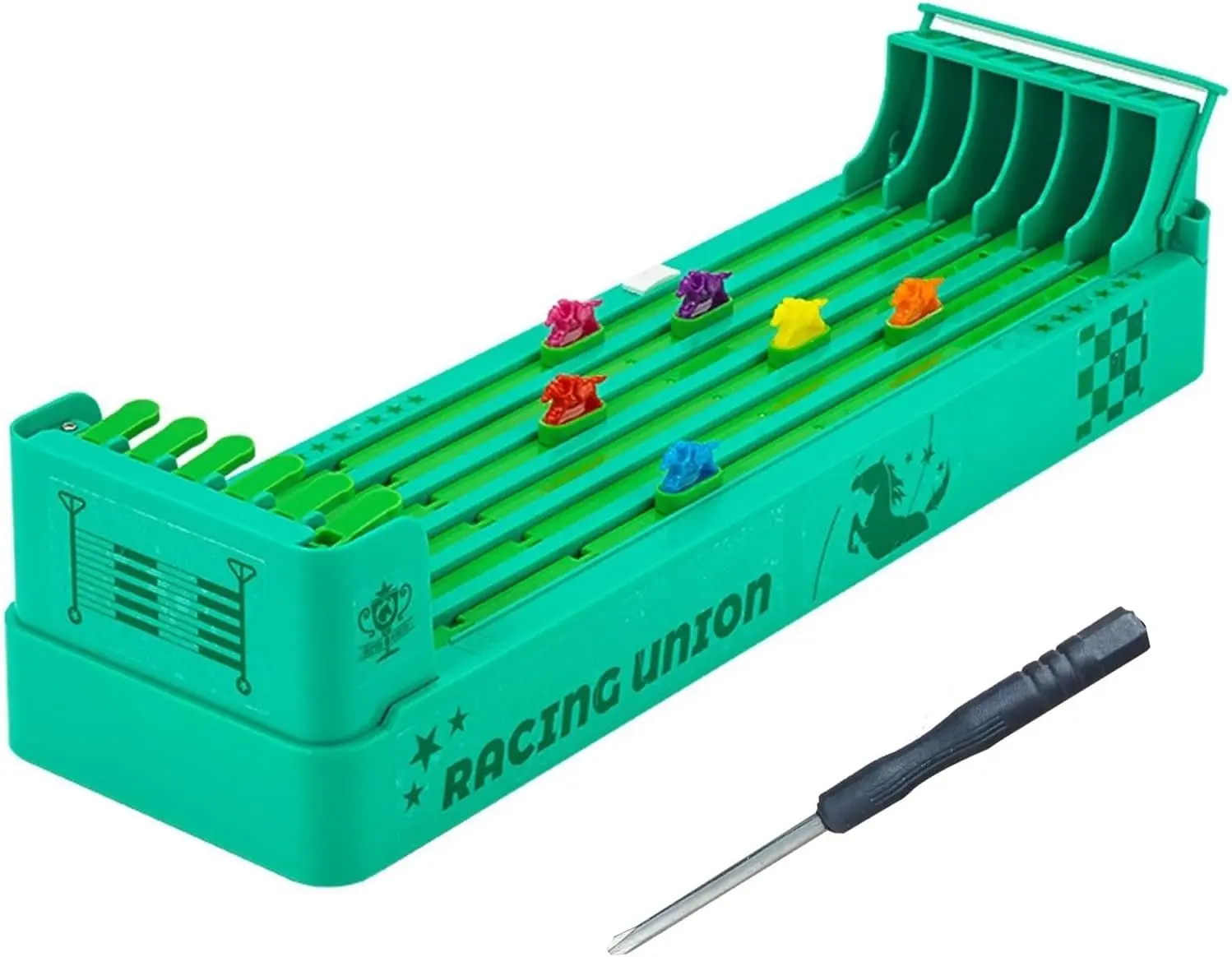 Horse Race Board Game, Mini Portable Table Games, Family Party Entertainment Games