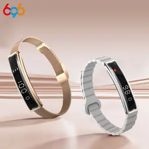 Ultra-Thin B3 Smartwatch, 16.5g Lightweight Design, 24/7 Health Monitor, Stylish Fashion Band in 5 Colors, Running Watch