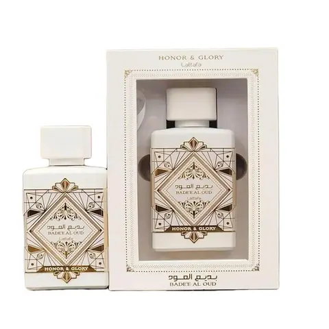 Lattafa Badee Al Oud Honor & Glory for Unisex Eau de Parfum Spray, 3.4 Ounce / 100 Ml Fragrance Perfume