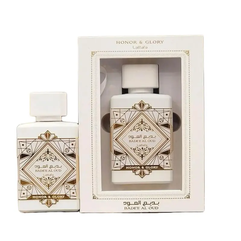 Lattafa Badee Al Oud Honor & Glory for Unisex Eau de Parfum Spray, 3.4 Ounce / 100 Ml Fragrance Perfume