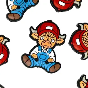 Buttercup Bob Silicone Focal Beads | Cowboy Western Theme Beaded