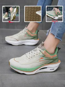 2026 Spring New Couple Running Shoes, Lightweight Breathable Mesh Sport Sneakers, Comfortable Textile Casual Shoes for Men and Women