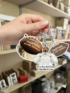 [HOT Keychain] Benito Together We Are America 1 Layer Keychain, Benito Bowl, Chinga La Migra, FDT, Ice Out 1 Layer Keychain, Resistance Symbol Community Solidarity Vinyl, Acrylic Charm