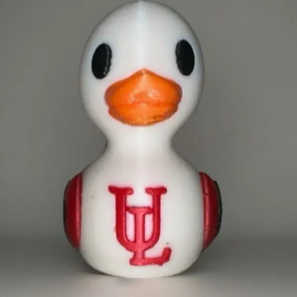 University of Louisiana 3D-Printed Duck Mascot Animal Collectible Ornament, Figurine Pieces & Parts