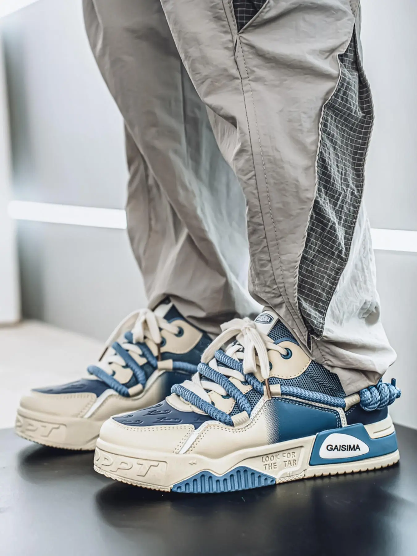 Men's Sporty Lace Up Skateboarding Shoes, Casual Comfortable Breathable Skate Shoes, Fashionable Skateboarding Shoes for Daily Wear, Trending Shoes, Skater Shoes