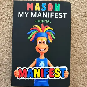 Custom Noonimals Character "MY Manifest" Journal - Featuring Geoffrey