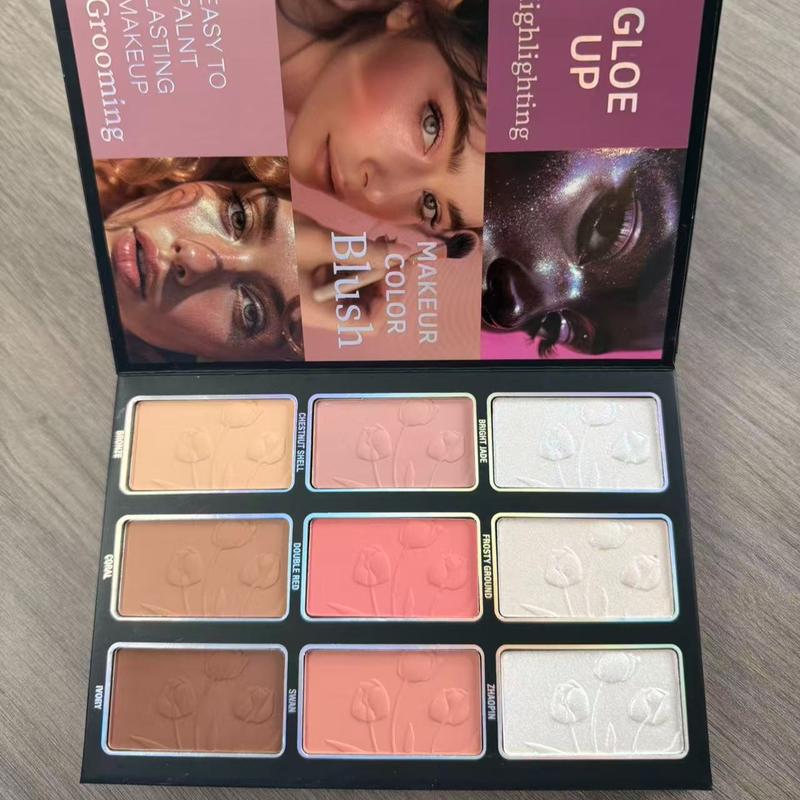 URATM 3-layer multifunctional makeup book, containing eye shadowperfect for gift giving or personal use