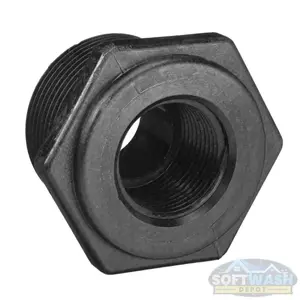 1" MPT x 3/4" FPT Polypropylene Reducing Bushing (Schedule 80)