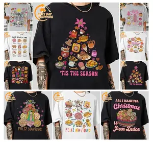 Christmas Mexican Shirt, Pan Dulce Tee, Spanish Xmas T-Shirt, Funny Mexican Chocolate Sweatshirt, Pink Christmas Style