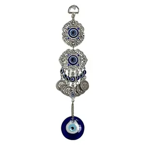 Turkish nazer lucky evil eye wall hanging decoration Glass Room